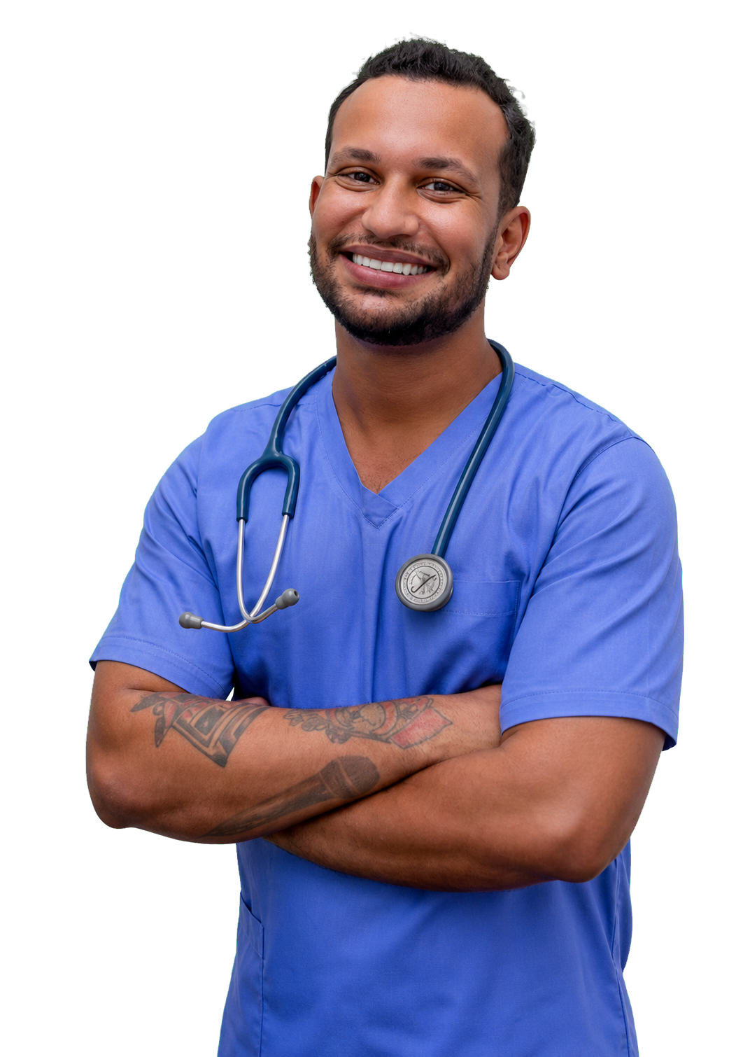 A welcoming dental doctor
